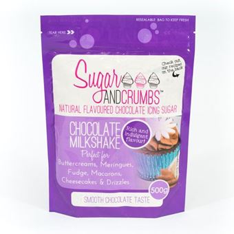 Picture of CHOCOLATE MILKSHAKE ICING SUGAR BUTTERCREAM MIX 500G